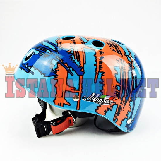 HELM MONSA BIKE # HURICANE L.BL (CV)