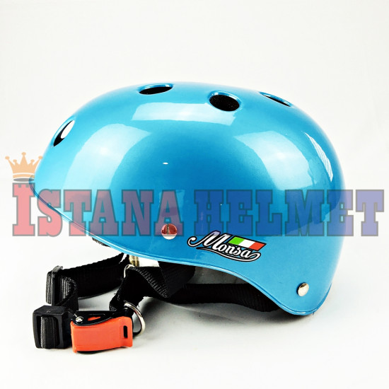 HELM MONSA BIKE ICE BLUE (CV) HELM MONSA BIKE ICE BLUE (CV)