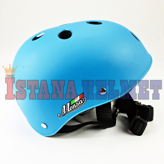 HELM MONSA BIKE L.BLUE DF (CV)