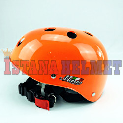 HELM MONSA BIKE ORANGE FLO (CV)