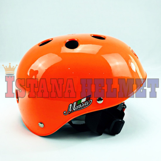HELM MONSA BIKE ORANGE FLO (CV)