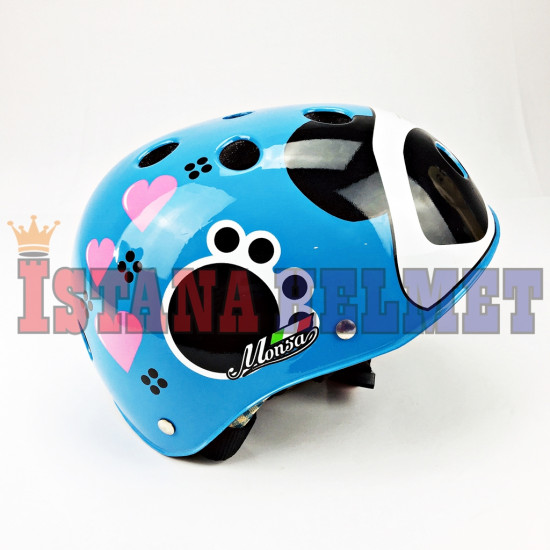 HELM MONSA BIKE # PANDA L.BL (CV)
