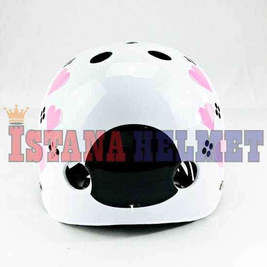 HELM MONSA BIKE # PANDA WH (CV)