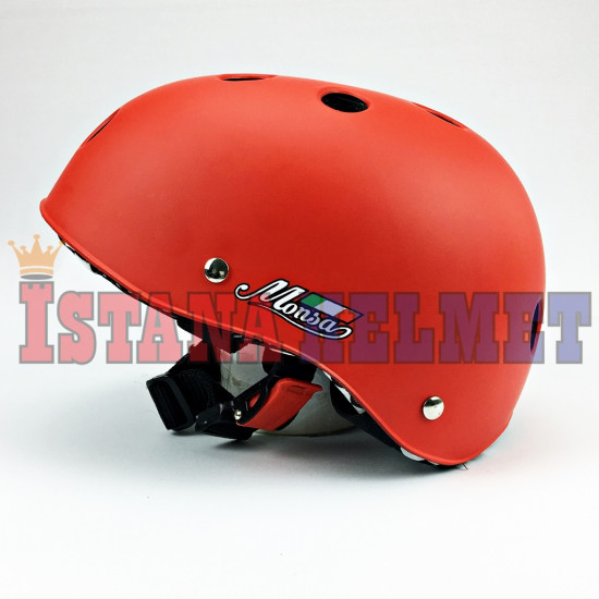 HELM MONSA BIKE RED DF (CV)