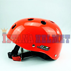 HELM MONSA BIKE RED FLO (CV)
