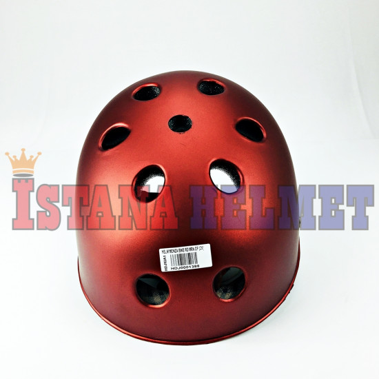 HELM MONSA BIKE RED MRN DF (CV)