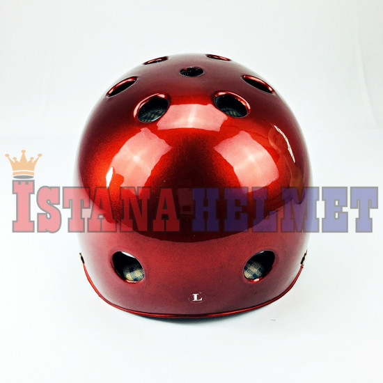 HELM MONSA BIKE RED MRN (CV)