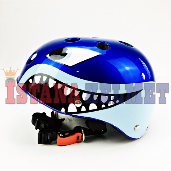 HELM MONSA BIKE # SHARK C.BLUE (CV)