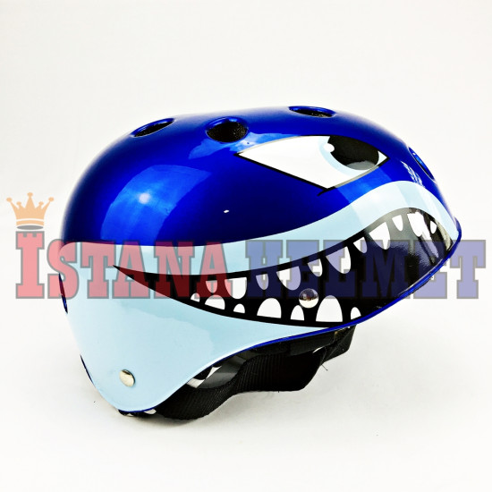 HELM MONSA BIKE # SHARK C.BLUE (CV)