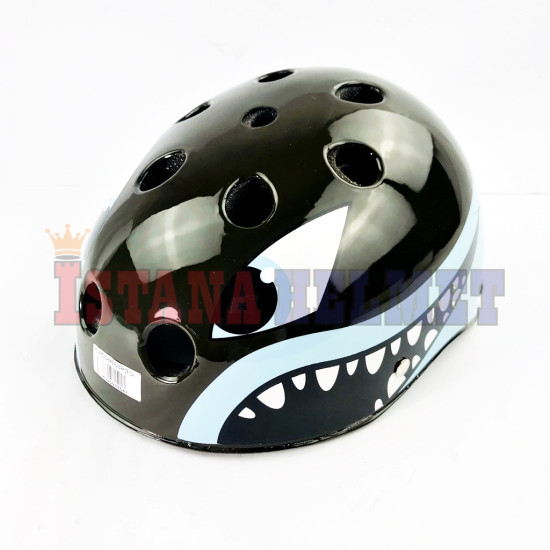 HELM MONSA BIKE # SHARK GRN (CV)