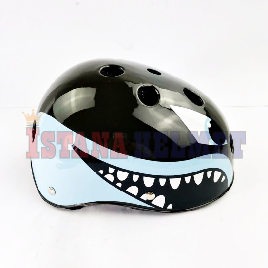 HELM MONSA BIKE # SHARK GRN (CV)