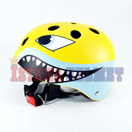 HELM MONSA BIKE # SHARK YLW DF (CV)