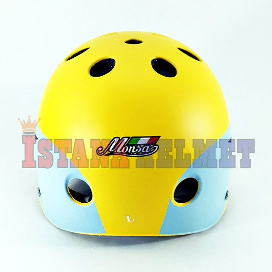 HELM MONSA BIKE # SHARK YLW DF (CV)