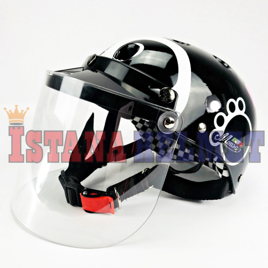 HELM MONSA BIKE+KC # PANDA BLACK