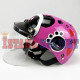 HELM MONSA BIKE+KC # PANDA MAGENTA HELM MONSA BIKE+KC # PANDA MAGENTA