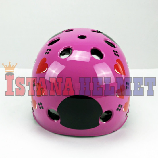 HELM MONSA BIKE+KC # PANDA MAGENTA HELM MONSA BIKE+KC # PANDA MAGENTA