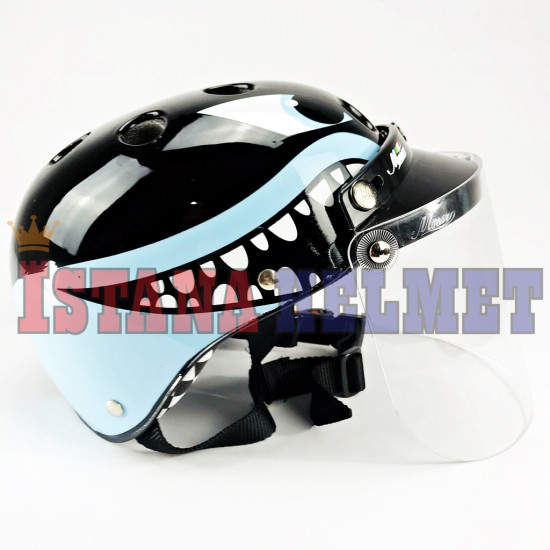 HELM MONSA BIKE+KC # SHARK BLACK