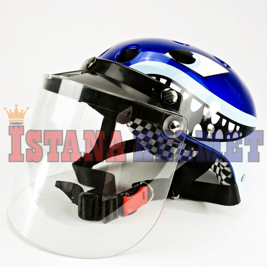 HELM MONSA BIKE+KC # SHARK C.BLUE