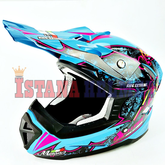 MONSA CROSS # EXELLENT L.BL/PK (L)
