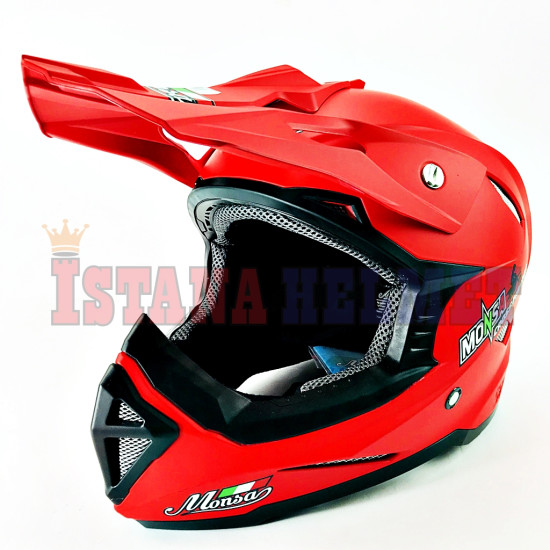 MONSA CROSS FIGHTER FIRE RED DF (M)