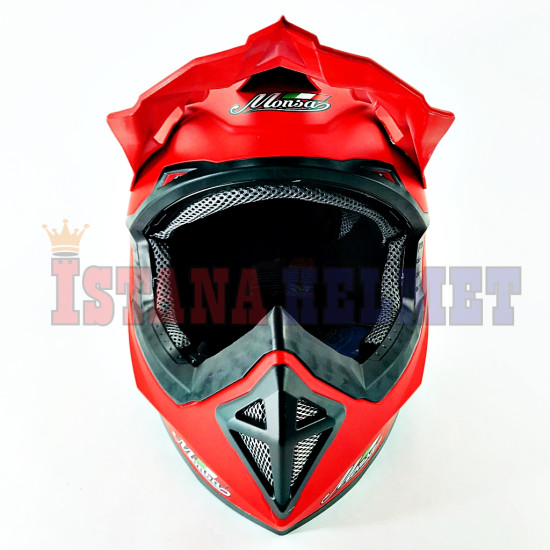 MONSA CROSS FIGHTER FIRE RED DF (M)