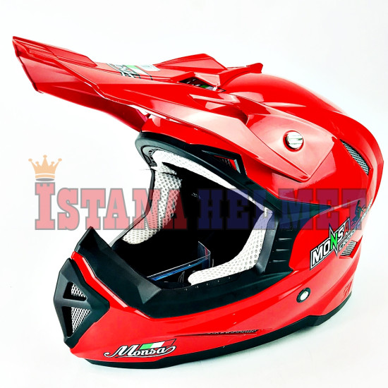 MONSA CROSS FIGHTER FIRE RED (XL)