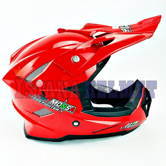 MONSA CROSS FIGHTER FIRE RED (XL)