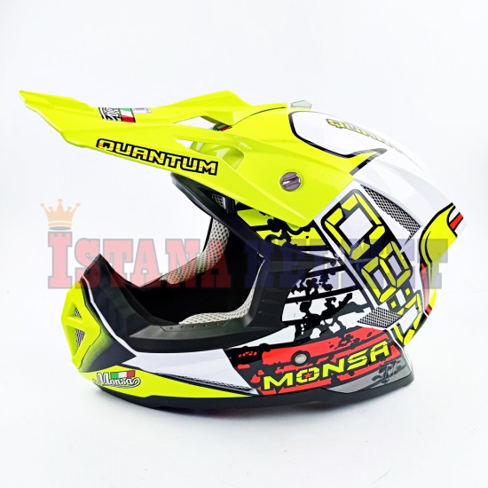 MONSA CRS KIDS # QUANTUM WH/YL (M)