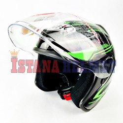NHK R-6 # AIRFIT BK/GRN (M)