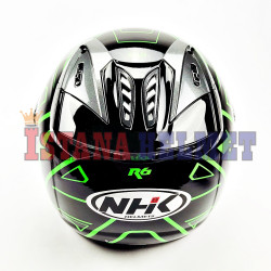 NHK R-6 # AIRFIT BK/GRN (M)