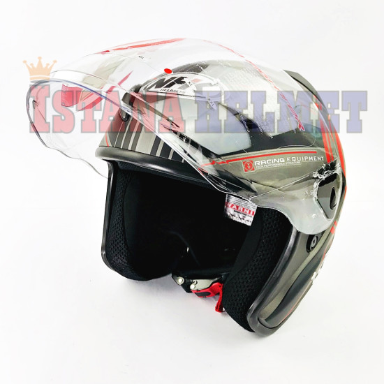 NHK R-6 # BLAZER GREY/BK RED DF (L)