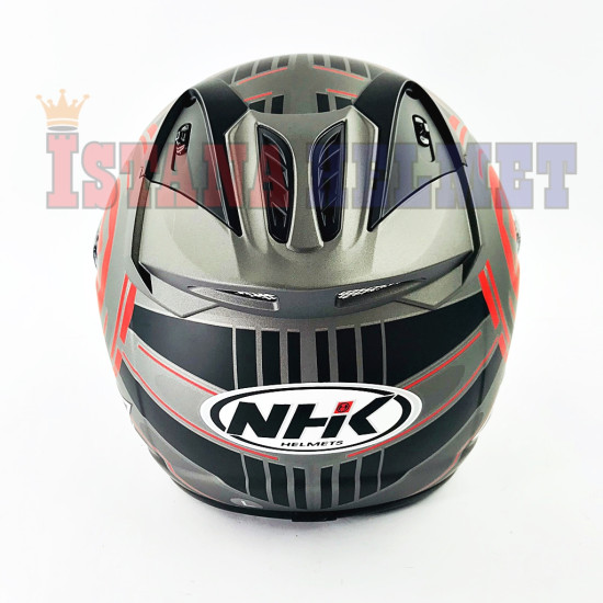 NHK R-6 # BLAZER GREY/BK RED DF (L)