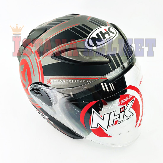 NHK R-6 # BLAZER GREY/BK RED DF (L)
