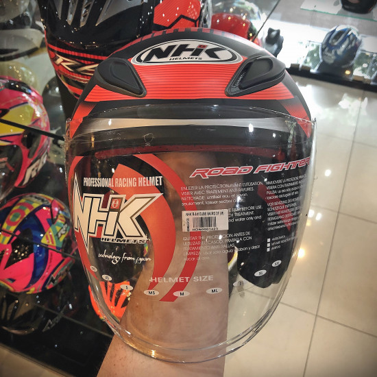 NHK R-6 # CUBE BLACK/RED DOFF (L)