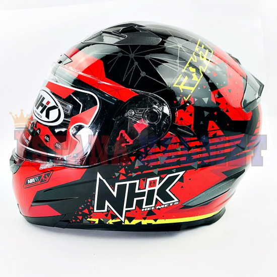 NHK RX 9 # TOXIC BLACK/RED (M)