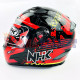 NHK RX 9 # TOXIC BLACK/RED (M)