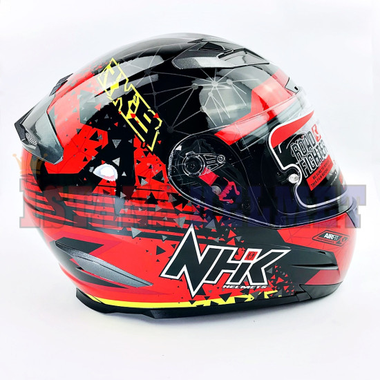 NHK RX 9 # TOXIC BLACK/RED (M)