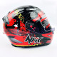 NHK RX 9 # TOXIC BLACK/RED (M)