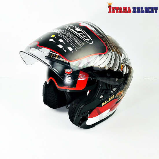 NJS KAIROZ DV # GARUDA BLACK (XL) GP