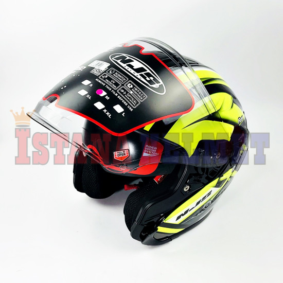 NJS KAIROZ DV # RUSH BK/YL FL (L) GP NJS KAIROZ DV # RUSH BK/YL FL (L) GP