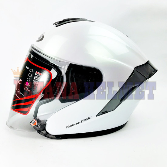 NJS KAIROZ V2 WHITE PEARL (L)