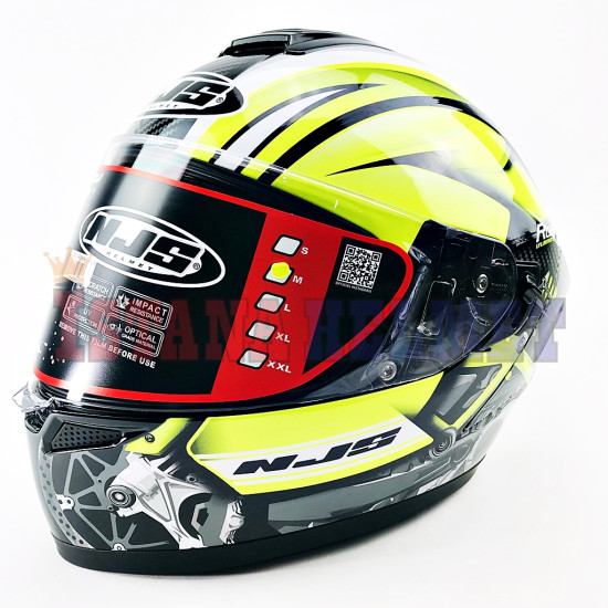 NJS ZX-1 # RUSH BK/YL FL (M) GP