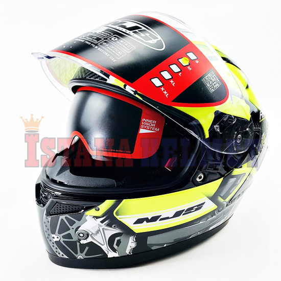 NJS ZX-1 # RUSH BK/YL FL (M) GP