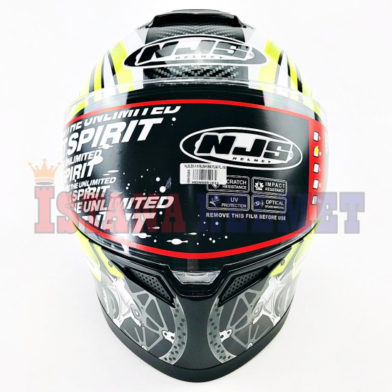 NJS ZX-1 # RUSH BK/YL FL (M) GP