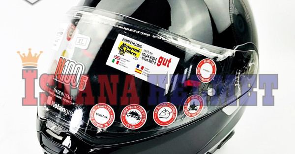 Casco NOLAN N100-5 Plus Distinctive N-Com Flat Black