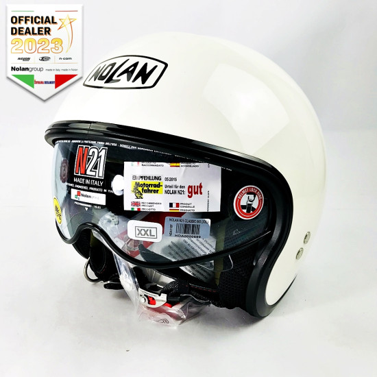 NOLAN N21 VISOR CLSSC 005 M.WH (L)