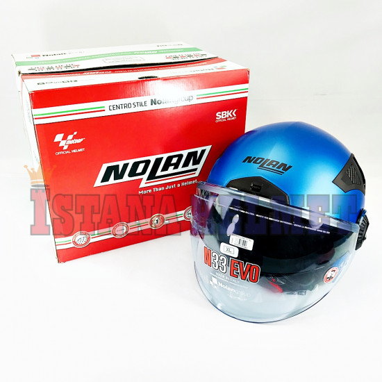 NOLAN N33 EVO CLASSIC 011 FT.S. BLUE (XL) NOLAN N33 EVO CLASSIC 011 FT.S. BLUE (XL)
