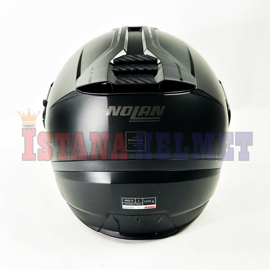 NOLAN N40-5 CLSSC N.COM 010 F.BLACK (XL)