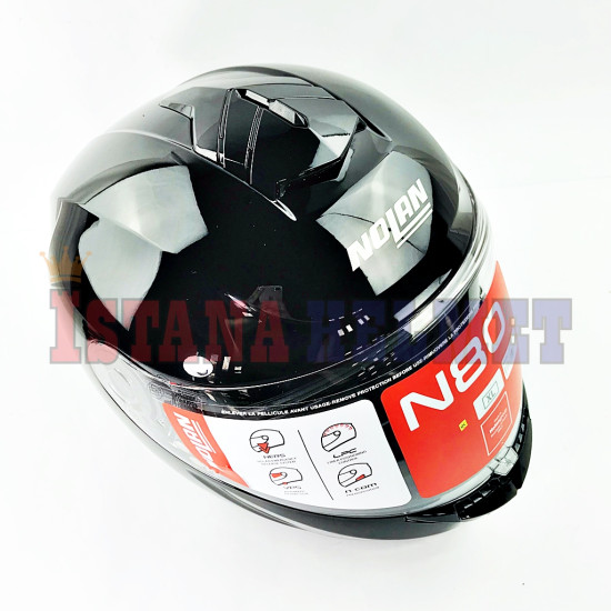 NOLAN N80-8 CLASSIC N.COM 03 BLACK (L)