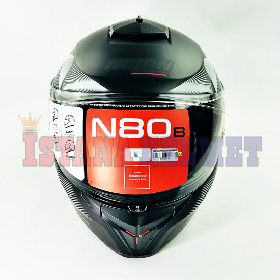 NOLAN N80-8 POWERGLIDE N.COM 044 F.BK (XXL)